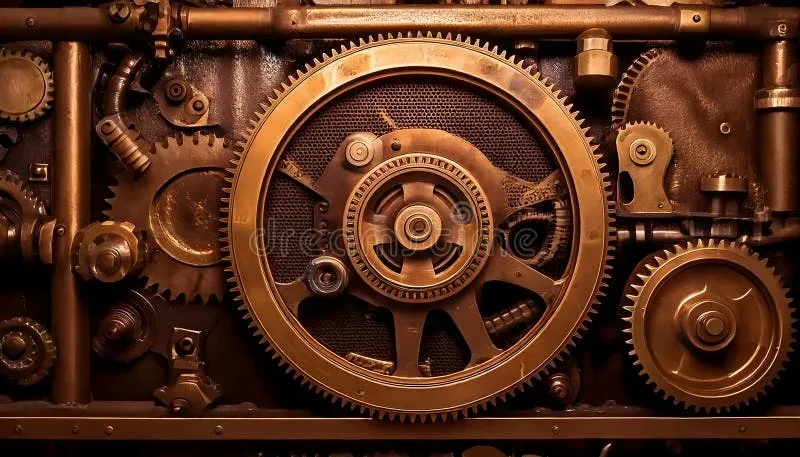 网赌平台网赌软件蒸汽朋克黄铜管道系统