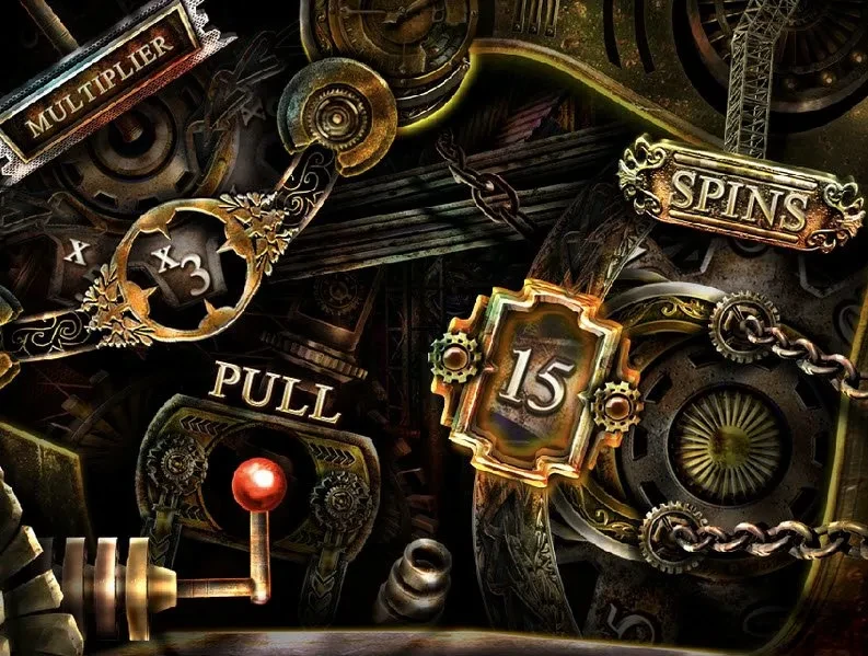 网赌平台蒸汽朋克老虎机游戏界面